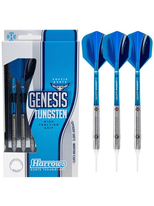 Dart szett Harrows soft, 18g, Genesis Style A, 60% wolfram