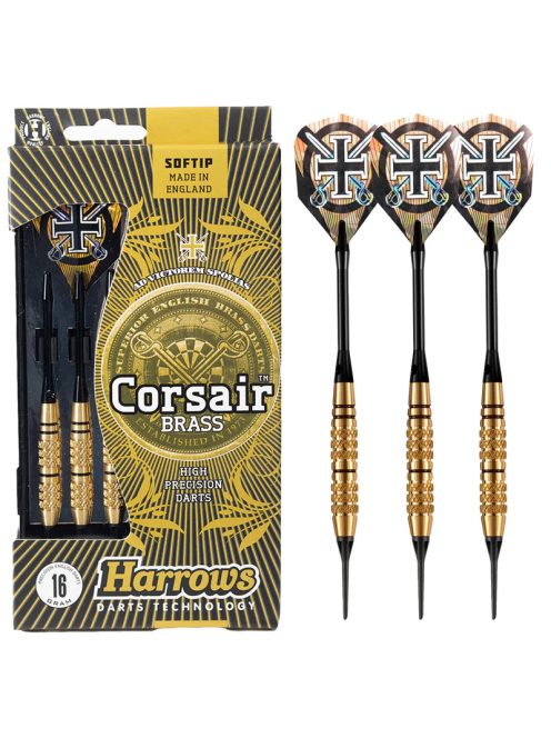 Dart szett Harrows Corsair SOFT 16G FEKETE