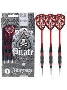 Dart szett Harrows soft, Pirate, 16g, brass, Piros