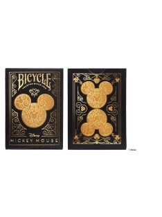 Bicycle Black and Gold Mickey Mouse kártya, 1 csomag