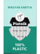 Hungarian card Piatnik 100% plastic