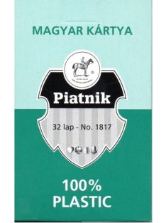 Hungarian card Piatnik 100% plastic