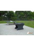 foosball table vandal resistant outdoor HeBlad (anthracite color)