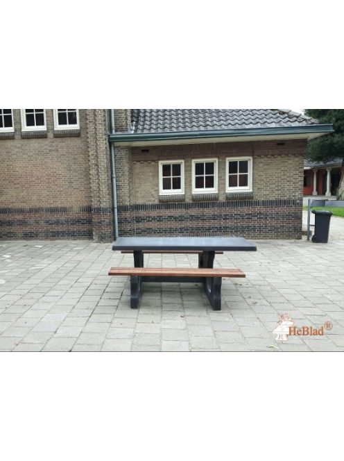 public HeBlad table with benches in many versions ";Version A";