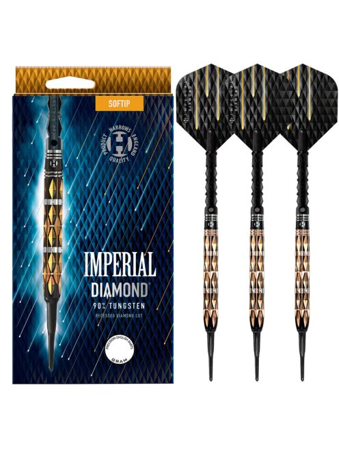 DART SZETT SOFT HARROWS IMPERIAL DIAMOND 18G, 90% WOLFRAM