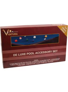 Ventura De Luxe pool biliárd kellékek készletben