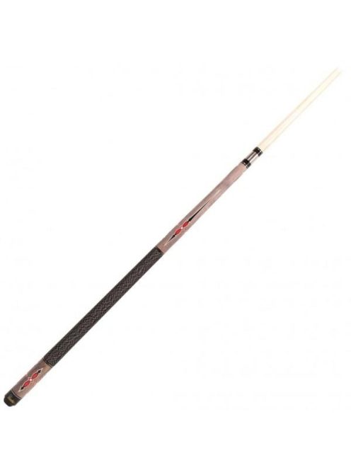 Pool Dákókétrészes, Piranha SII Pool Cue No.2, 145cm/13mm-es ragasztott bőrrel