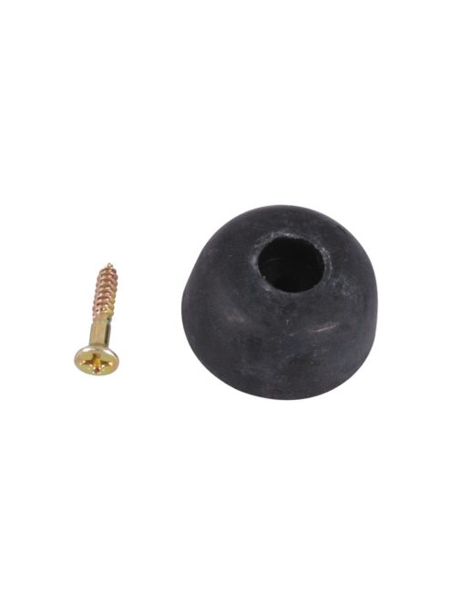 rubber stopper for screw billiard cue end