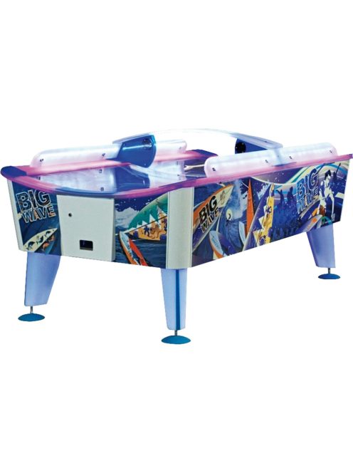 coin-operated indoor Buffalo Big Wave air hockey in 8' size