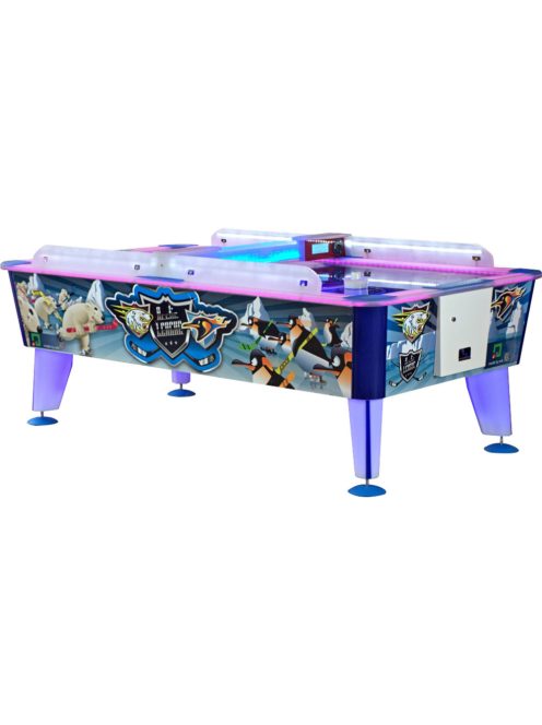 coin-operated indoor Buffalo Arctic air hockey in 8' size