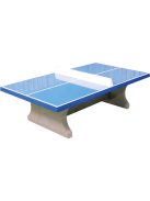 vandal-proof outdoor HeBlad concrete table tennis table classic blue