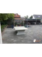 vandal-resistant outdoor HeBlad concrete table tennis table classic natural rounded