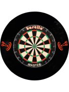 Karella darts falvédő 4 részes, fekete színben