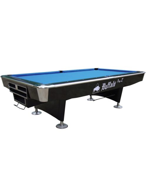 Buffalo  Pro II black zsebes pool biliárd asztal 9'