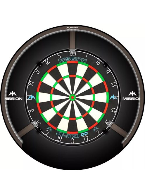 MISSION TORUS 270 BRONZ SZÍNŰ, ÁRNYÉK MENTES VILÁGÍTÁS DARTS TÁBLÁHOZ