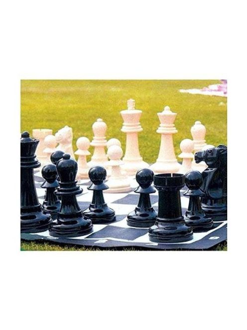 Northstar ECO outdoor chess set with chess board (11,5-21cm pawn-king size)