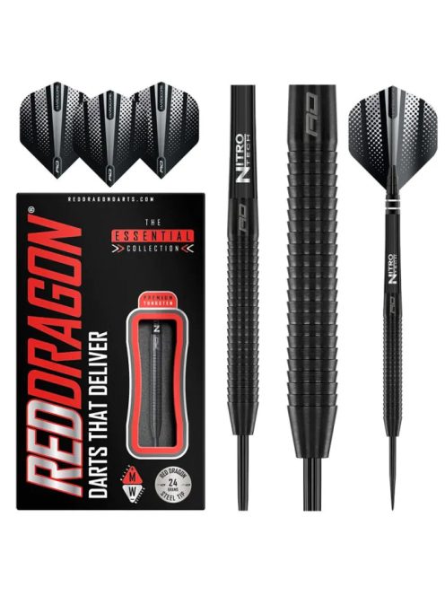 Dart szett Red Dragon steel Razor Edge Black 24g