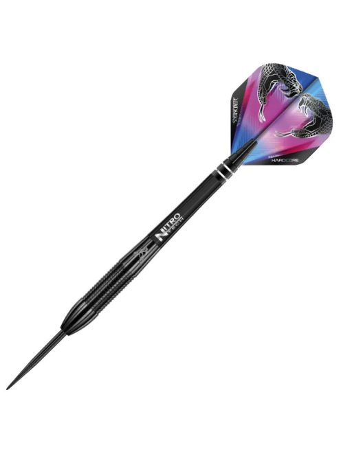 Dart szett Red Dragon steel Peter Wright Snakebite 3 Black 22g, 90% wolfram