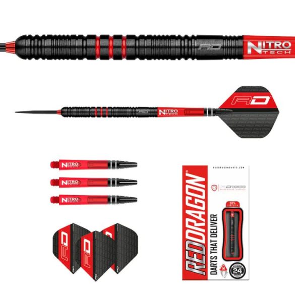 DART SZETT Red Dragon STEEL MILANO RS 24G 90%