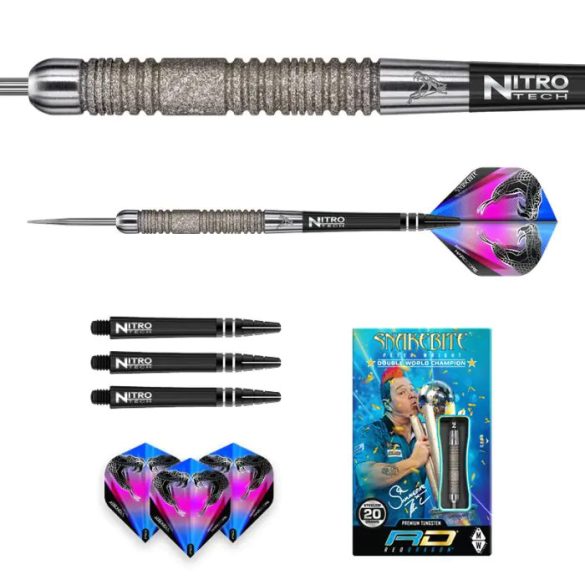 Dart szett Red Dragon steel Peter Wright Snakebite Euro11 Element 20g