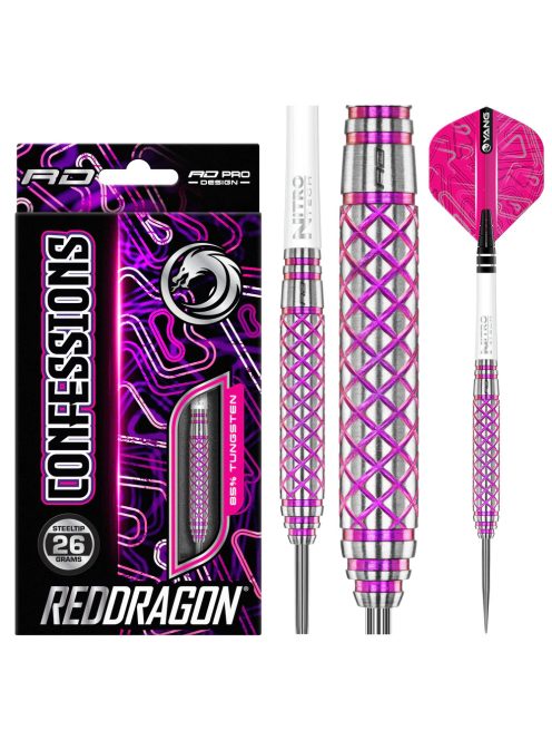 Dart szett Red Dragon steel Confession, 26g, 85% 