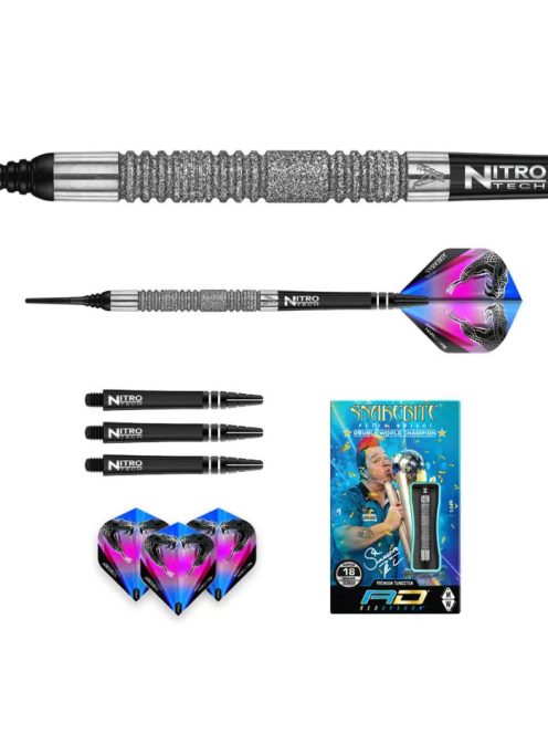 Dart szett Red Dragon soft Peter Wright Snakebite Euro 11 Element, 85% wolfram, 18g