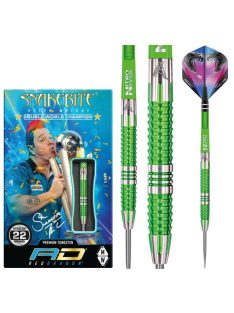   Dart szett Red Dragon steel Peter Wright Snakebite Mamba 22g, 90% Wolfram