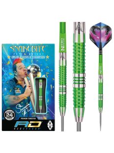   Dart szett Red Dragon steel Peter Wright Snakebite Mamba 24g, 90% Wolfram