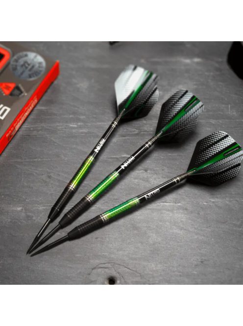 Dart szett Red Dragon steel Razor Edge ZX-2 -zöld 22g