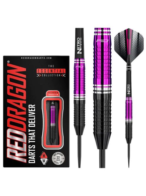 Dart szett Red Dragon steel Razor Edge ZX-1, 22g, 85%