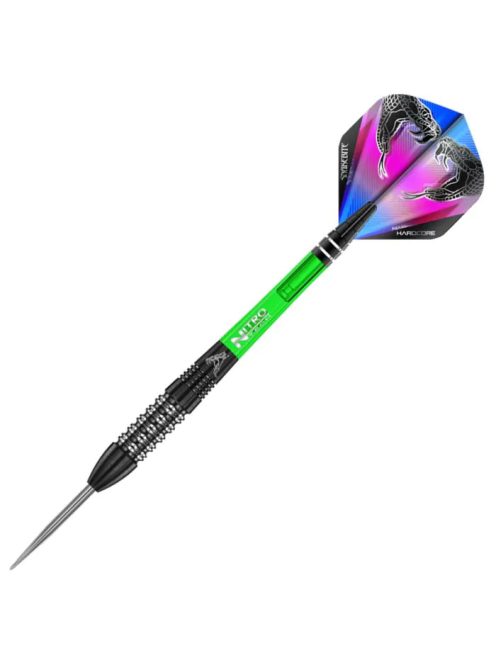 Dart szett Red Dragon steel Peter Wright Black strike 90% wolfram, 24g