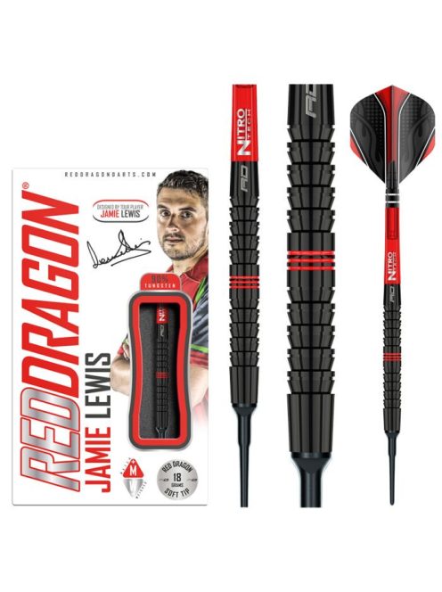 Dart szett Red Dragon Jamie Lewis Soft 20g