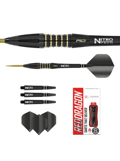 Red Dragon Clarion Black 24gram 90% steel darts