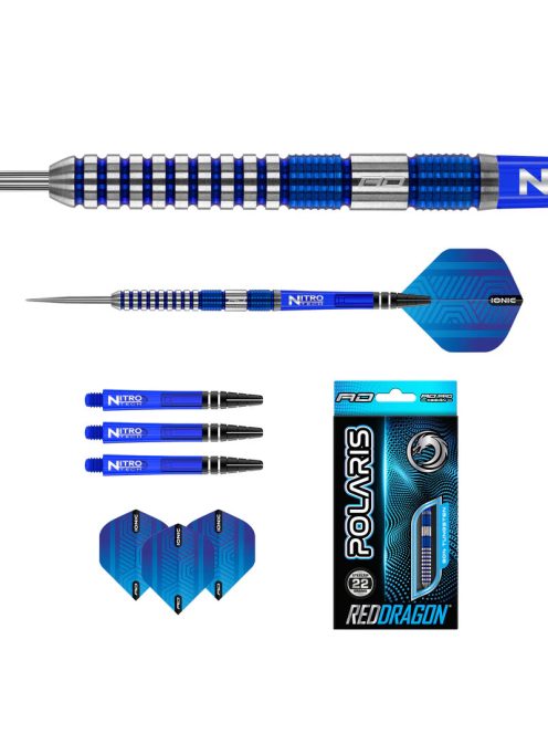 Red Dragon Polaris  steel darts 22g, 90% 