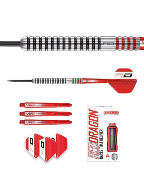 Red Dragon GT3'S 22gram 90% steel darts