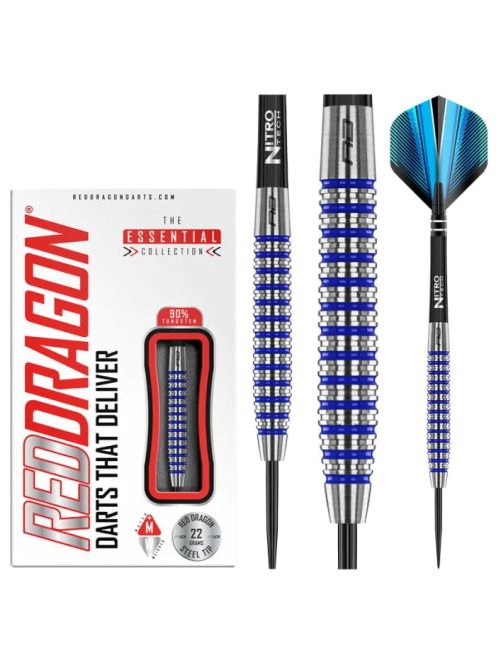 Dart szett Red Dragon steel David Evans 22g