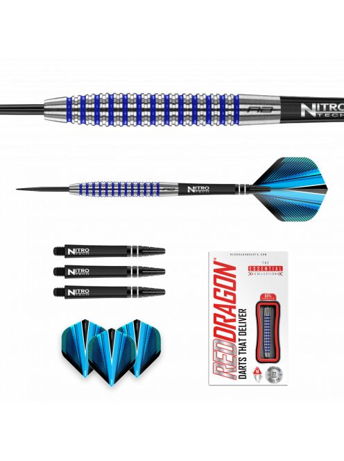 Dart szett Red Dragon steel David Evans 22g