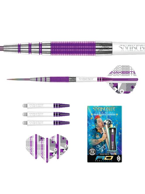 Dart szett Red Dragon steel Peter Wright PL15 Medusa, 22g, 90% wolfram