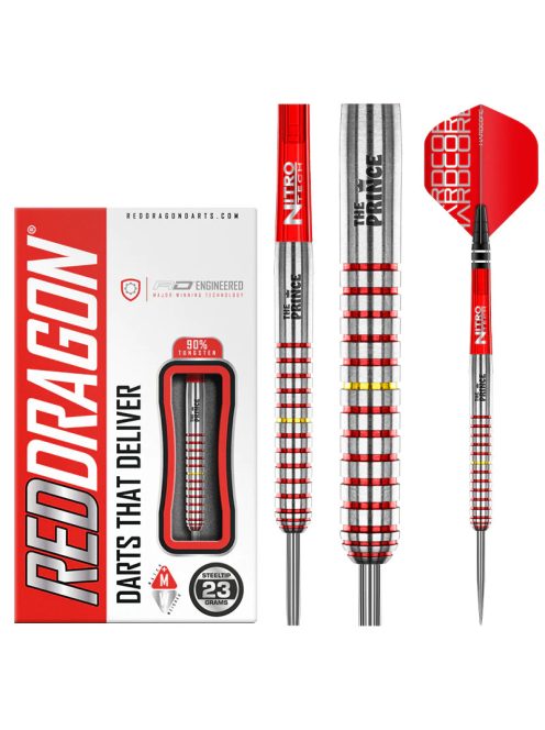 DART SZETT STEEL RED DRAGON RICHIE BURNETT 23G 90% WOLFRAM