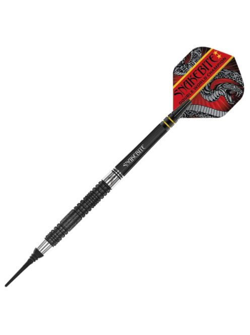 DART SZETT RED DRAGON PETER WRIGHT SNAKEBITE DOUBLE WORLD CHAMPION SPECIAL EDITION, SOFT 20G