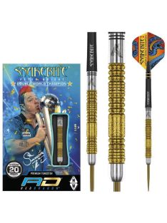   DART SET RED DRAGON STEEL PETER WRIGHT DOUBLE WORLD CHAMPION GOLD PLUS 20G, 90% WOLFRAM