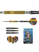 DART SZETT RED DRAGON STEEL PETER WRIGHT DOUBLE WORLD CHAMPION GOLD PLUS 20G, 90% WOLFRAM