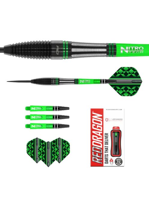 DART SZETT Red Dragon SLIPSTREAM 22G 90% STEEL