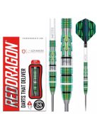 DART SZETT STEEL RED DRAGON ARTURA SCREAMIN' GREEN, 24G 90%