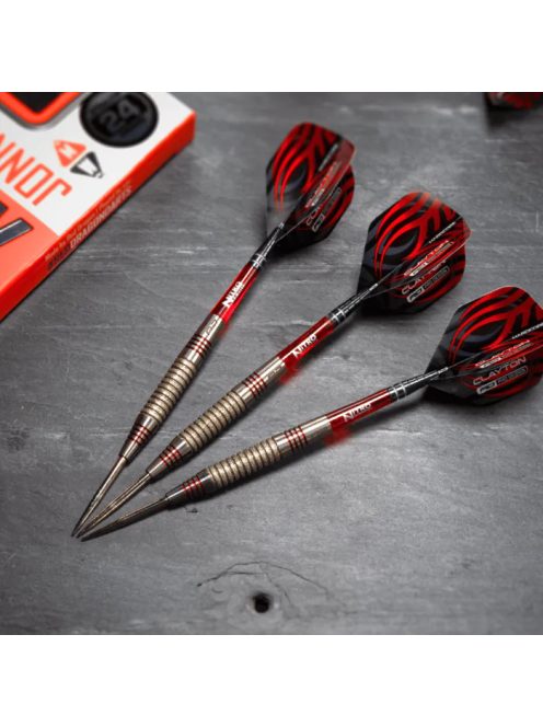 DART SZETT STEEL RED DRAGON JONNY CLAYTON ELEMENT, 24G 90%