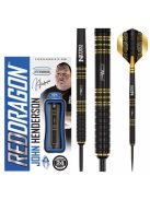 DART SZETT STEEL RED DRAGON JOHN HENDERSON SPECIAL EDITION, 24G 90% 