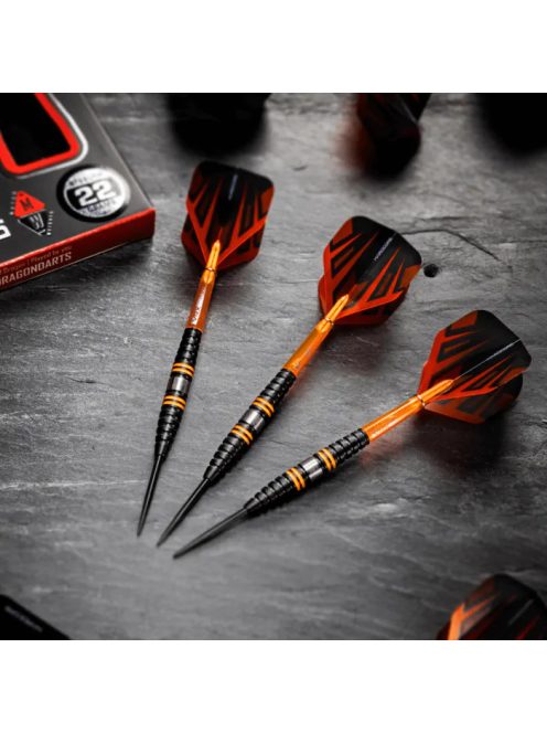 DART SZETT STEEL RED DRAGON AMBERJACK PRO 2, 23G 90%