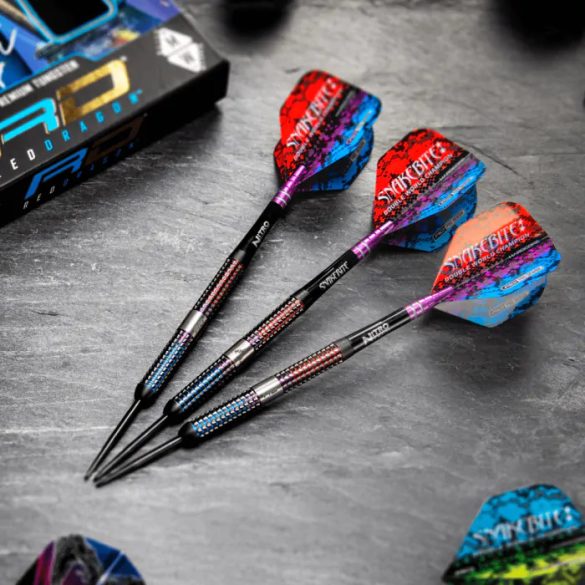 DART SZETT STEEL RED DRAGON PETER WRIGHT SPIRIT, 21G 90%