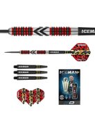 DART SZETT STEEL RED DRAGON GERWYN PRICE FIREBIRD, 21G 90% WOLFRAM