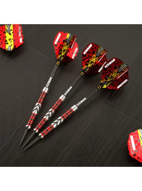 DART SZETT STEEL RED DRAGON GERWYN PRICE FIREBIRD, 21G 90% WOLFRAM